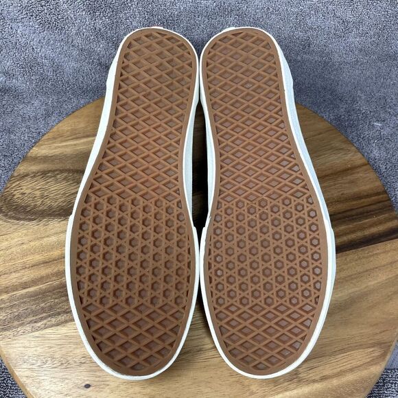 Vans Old Skool Classic White Marshmallow Blue Skate Shoe Sneaker Men's Size 10 - Picture 6 of 9